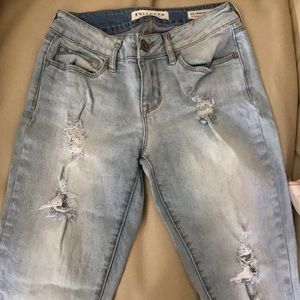 Light Ripped Skinny Jeans